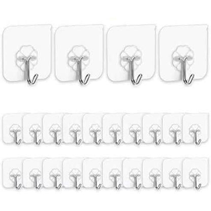 24-Pack: Adhesive Hooks Kitchen Wall Hooks DailySale