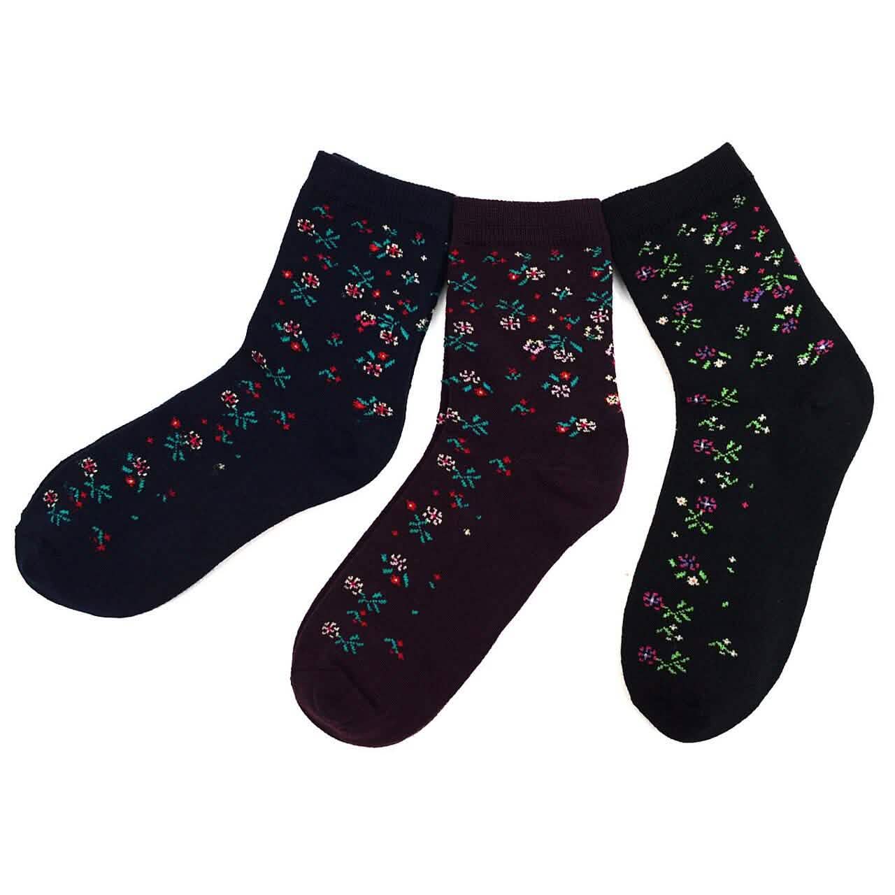 24-Pack: Assorted Warm And Comfortable Ladies Socks DailySale