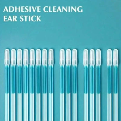24-Pack: Soft Silicone Disposable Adhesive Ear Cleaning Sticks DailySale