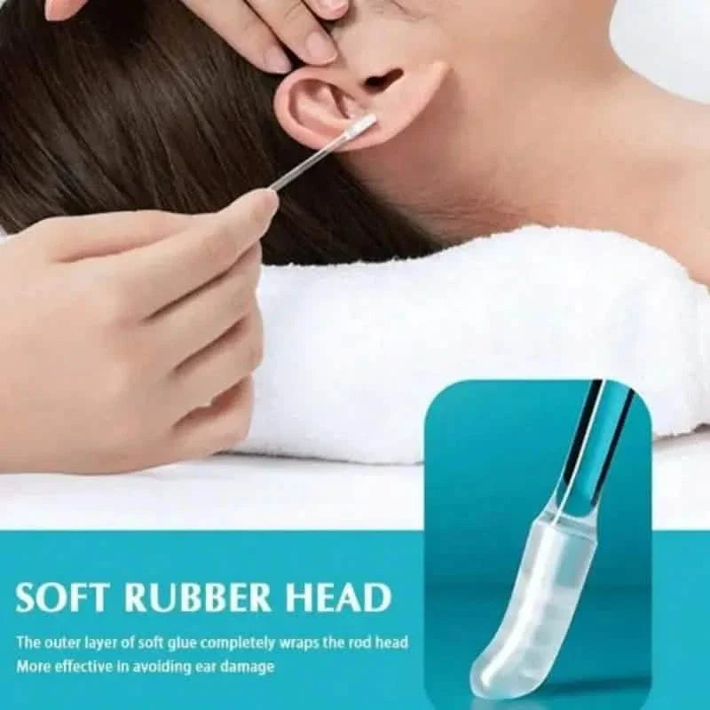 24-Pack: Soft Silicone Disposable Adhesive Ear Cleaning Sticks DailySale