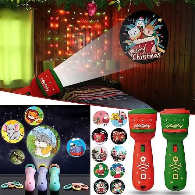 24 Patterns Christmas Flashlight Projection Lamp DailySale