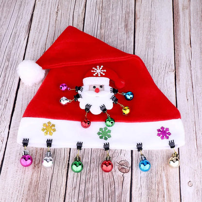 24-Piece: Christmas Beard Baubles Ornaments Santa Claus Beard Bells DailySale
