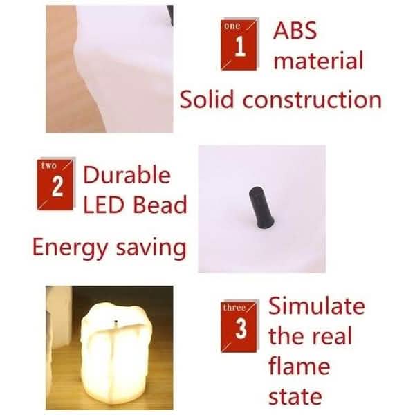 24-Piece: LED Flameless Candle DailySale