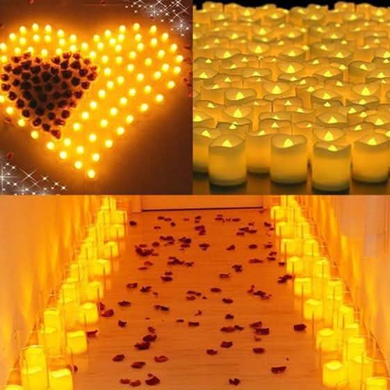24-Piece: LED Flameless Tea Light Candle DailySale