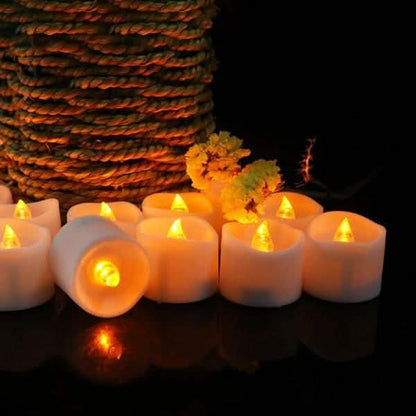 24-Piece: LED Flameless Tea Light Candle DailySale