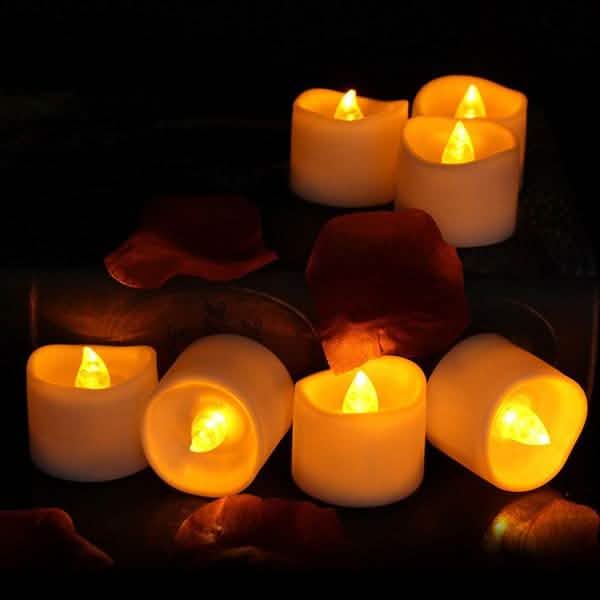 24-Piece: LED Flameless Tea Light Candle DailySale