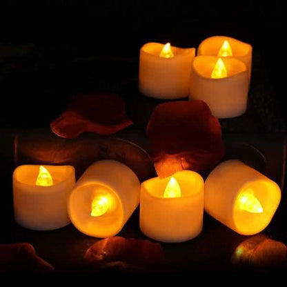 24-Piece: LED Flameless Tea Light Candle DailySale