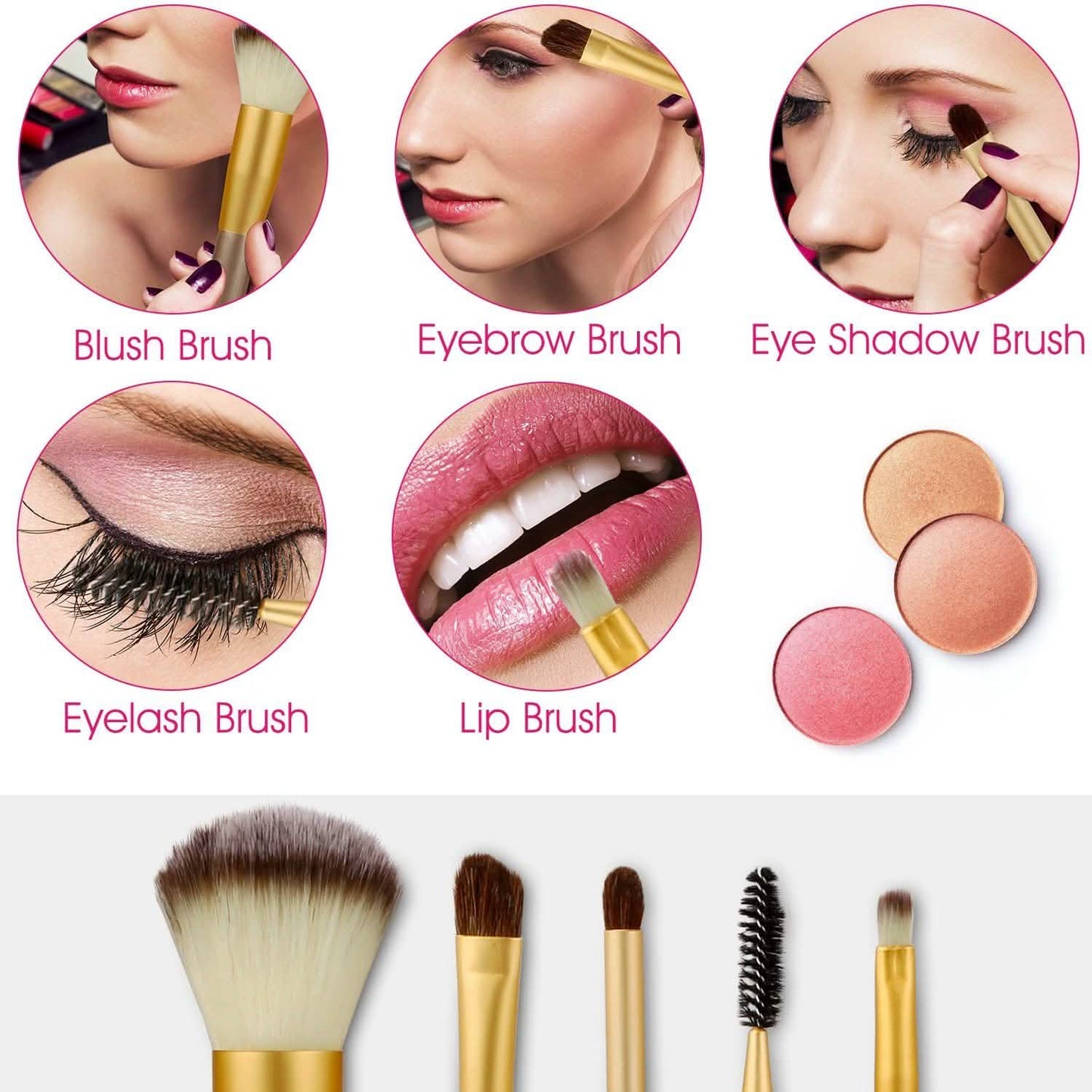 24-Piece: Makeup Brushes Set DailySale