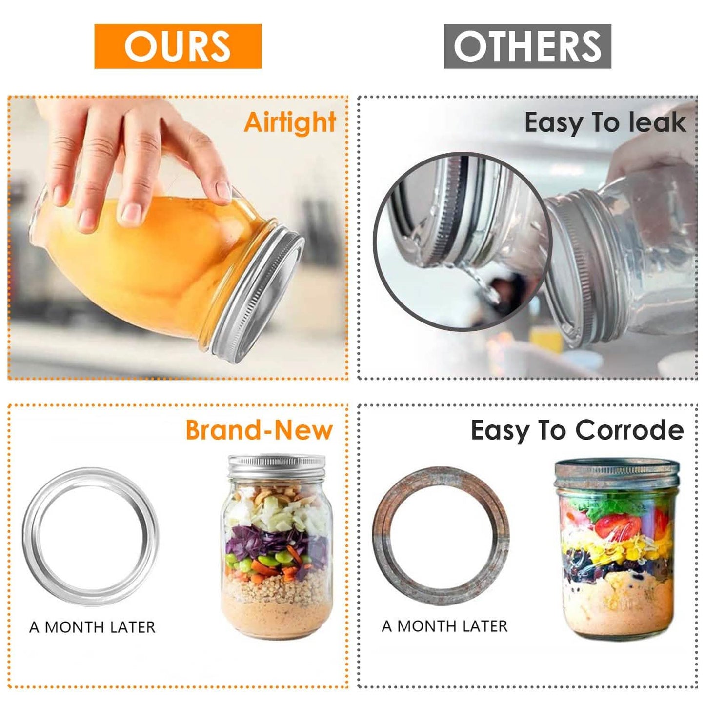 24-Piece: Regular Mouth Canning Jar DailySale
