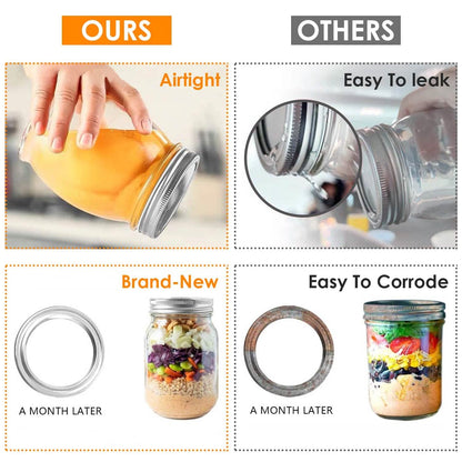 24-Piece: Regular Mouth Canning Jar DailySale