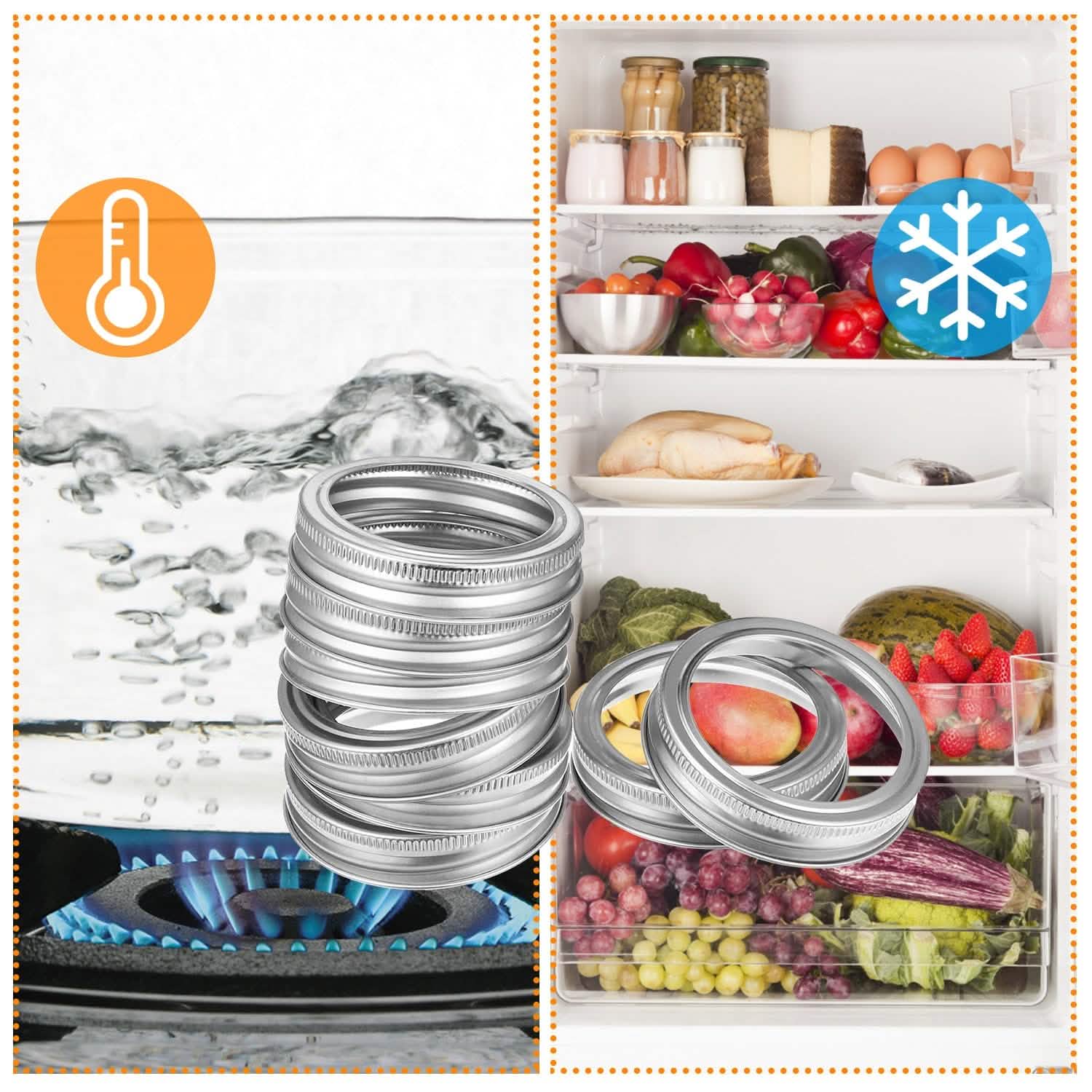 24-Piece: Regular Mouth Canning Jar DailySale
