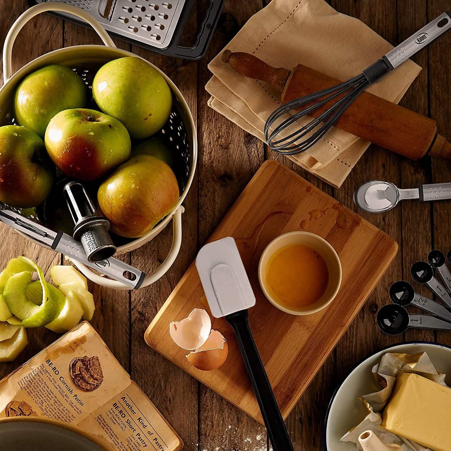 24-Piece Set: Nylon and Stainless Steel Utensil Set DailySale
