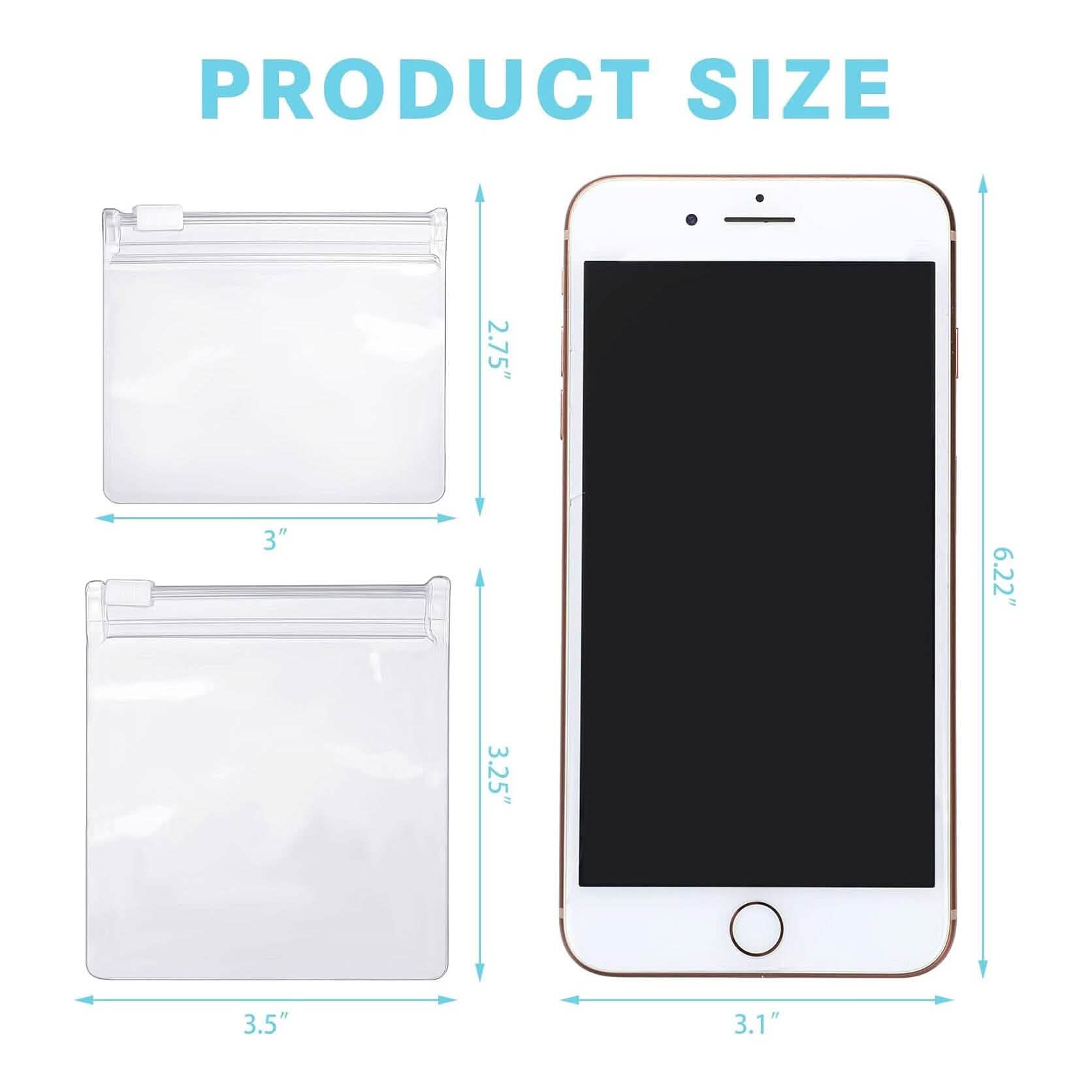 24-Piece: Zippered Pill Pouch Bags DailySale