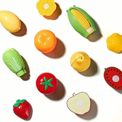 24-Pieces: Fun Food Cutting, Fruit and Vegetable Toys DailySale