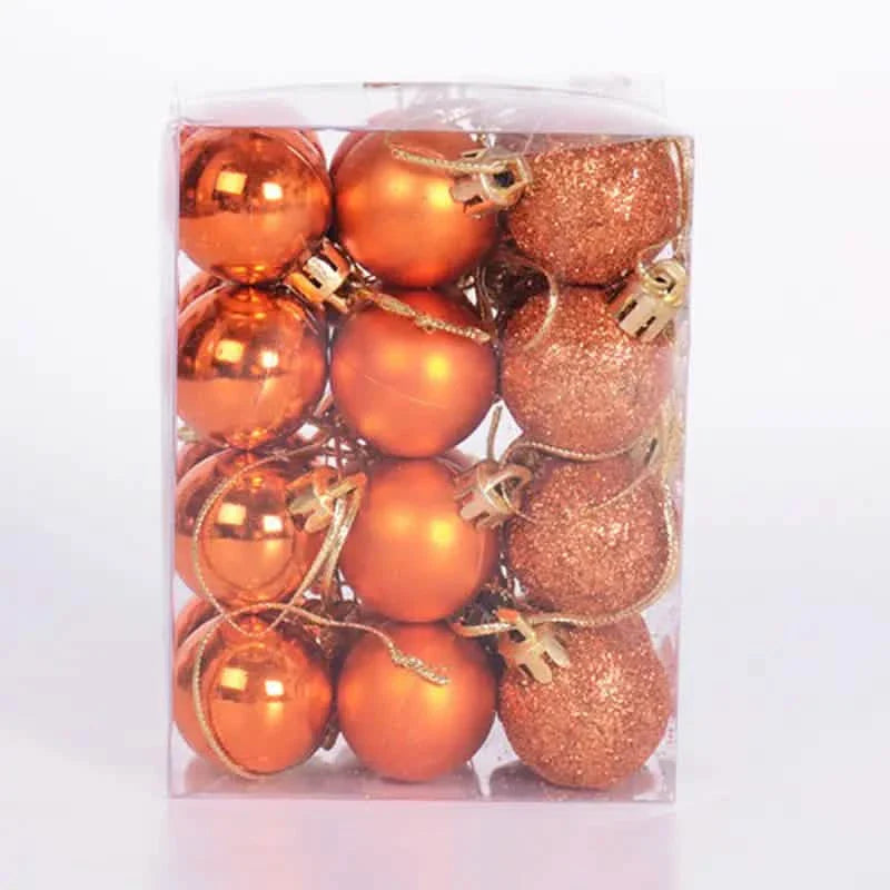 24-Pieces: Sparkling Christmas Balls DailySale