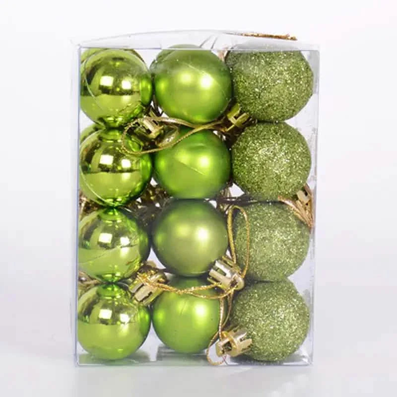 24-Pieces: Sparkling Christmas Balls DailySale