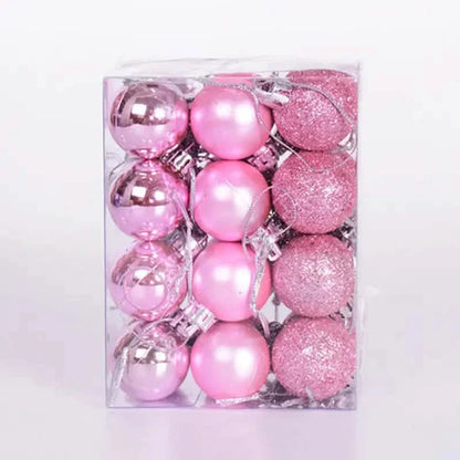 24-Pieces: Sparkling Christmas Balls DailySale