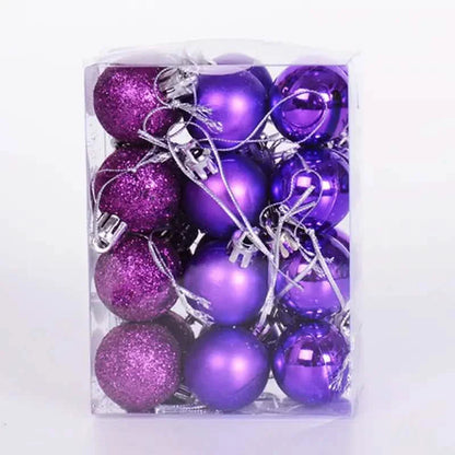 24-Pieces: Sparkling Christmas Balls DailySale