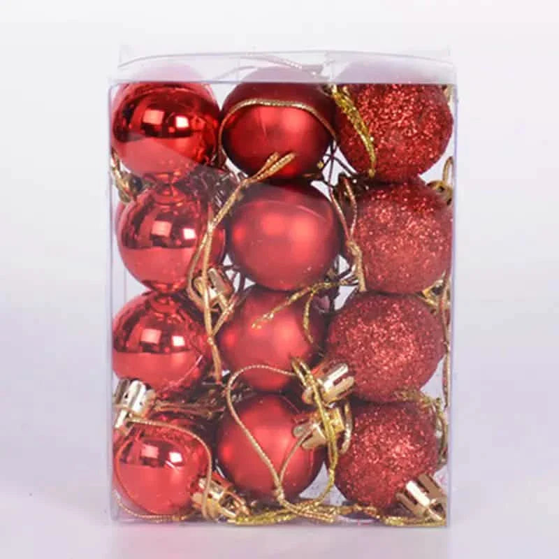 24-Pieces: Sparkling Christmas Balls DailySale
