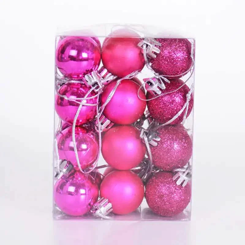 24-Pieces: Sparkling Christmas Balls DailySale