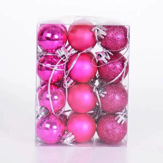 24-Pieces: Sparkling Christmas Balls DailySale