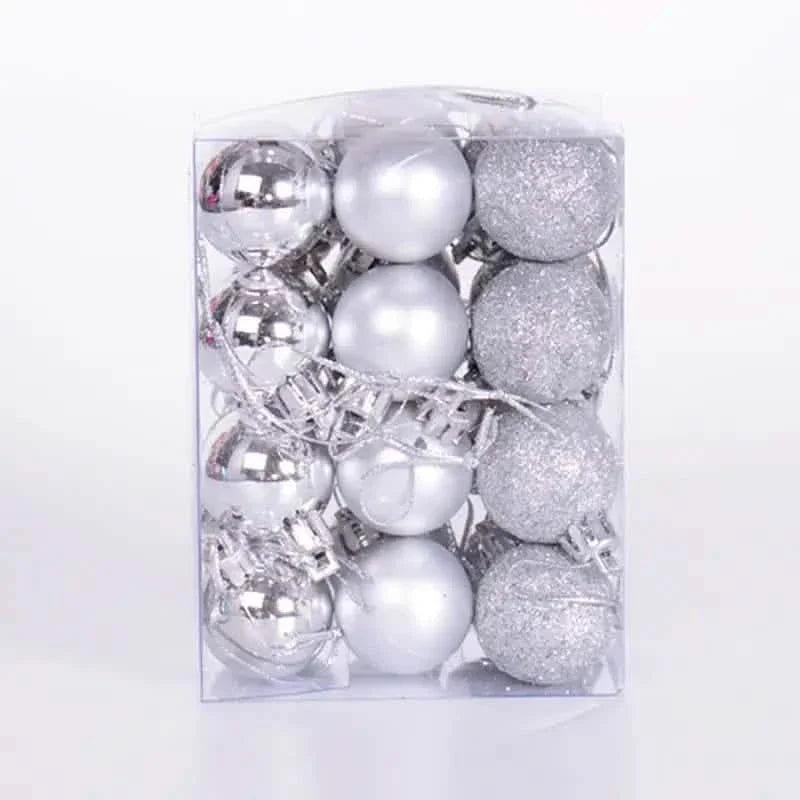 24-Pieces: Sparkling Christmas Balls DailySale