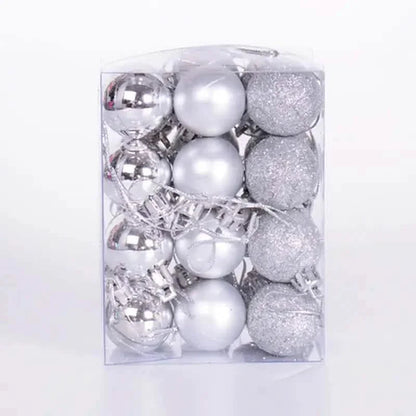 24-Pieces: Sparkling Christmas Balls DailySale