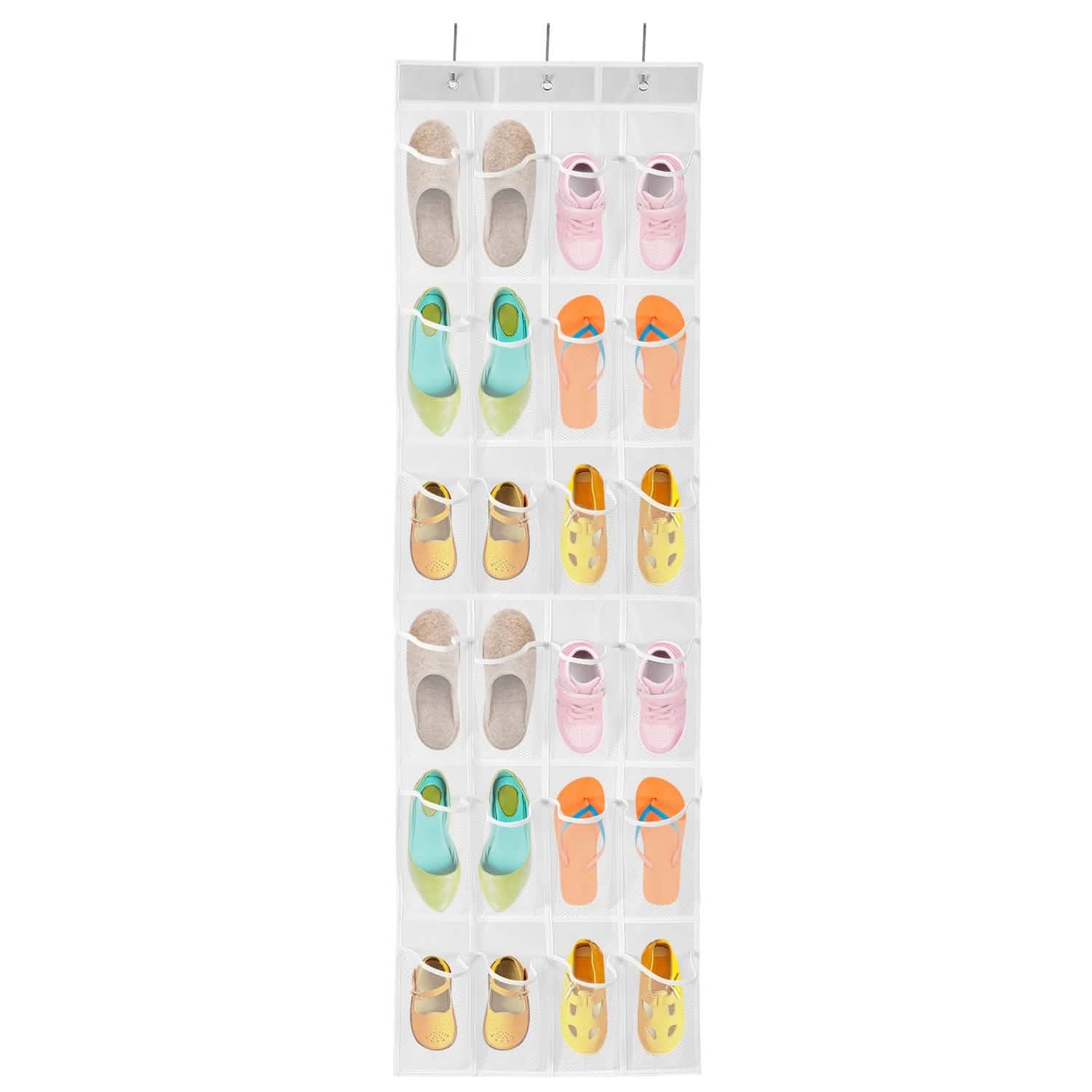24 Pockets Over the Door Shoe Rack DailySale