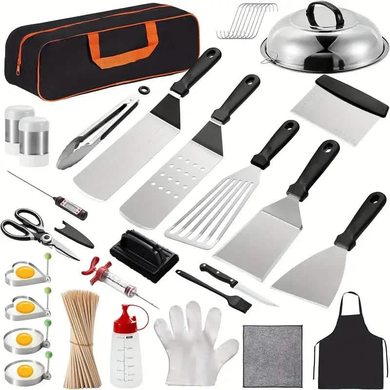 245-Piece Set: Griddle Spatula Kit with Storage Bag DailySale