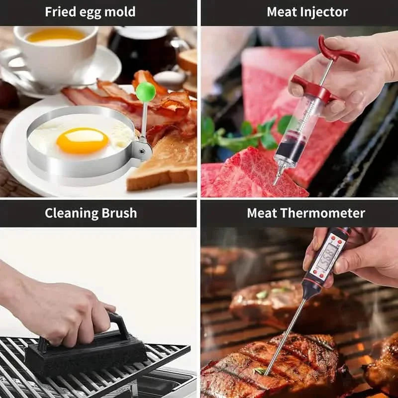245-Piece Set: Griddle Spatula Kit with Storage Bag DailySale