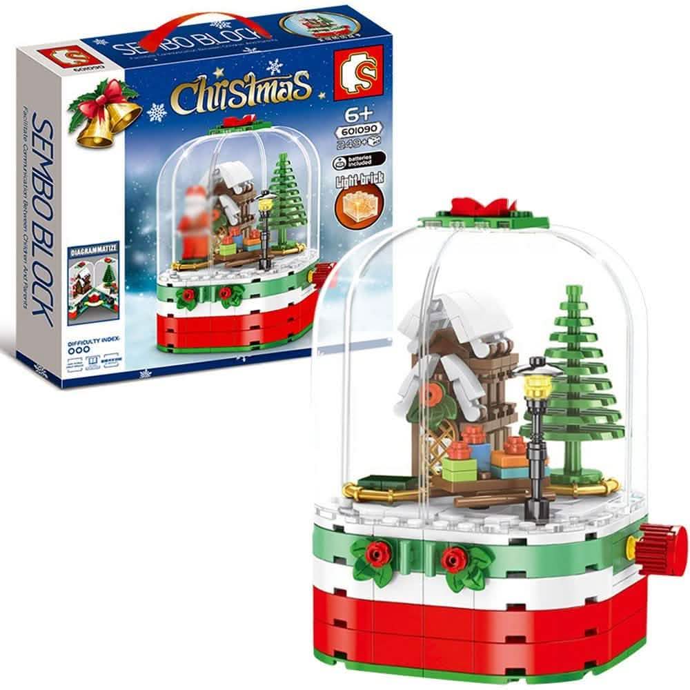 249-Piece: Christmas Building Blocks Toy Set DailySale