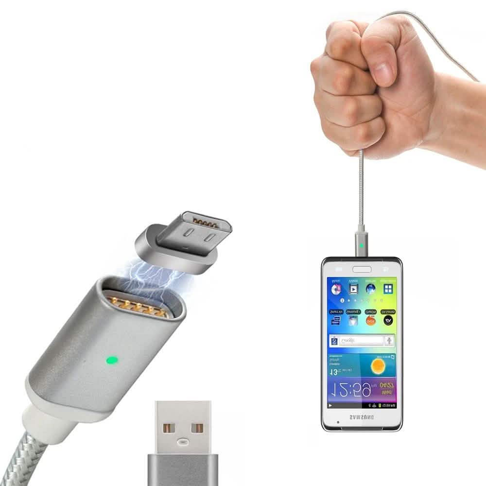 (2.4A) Magnetic Micro USB Sync Data Charging Cable DailySale