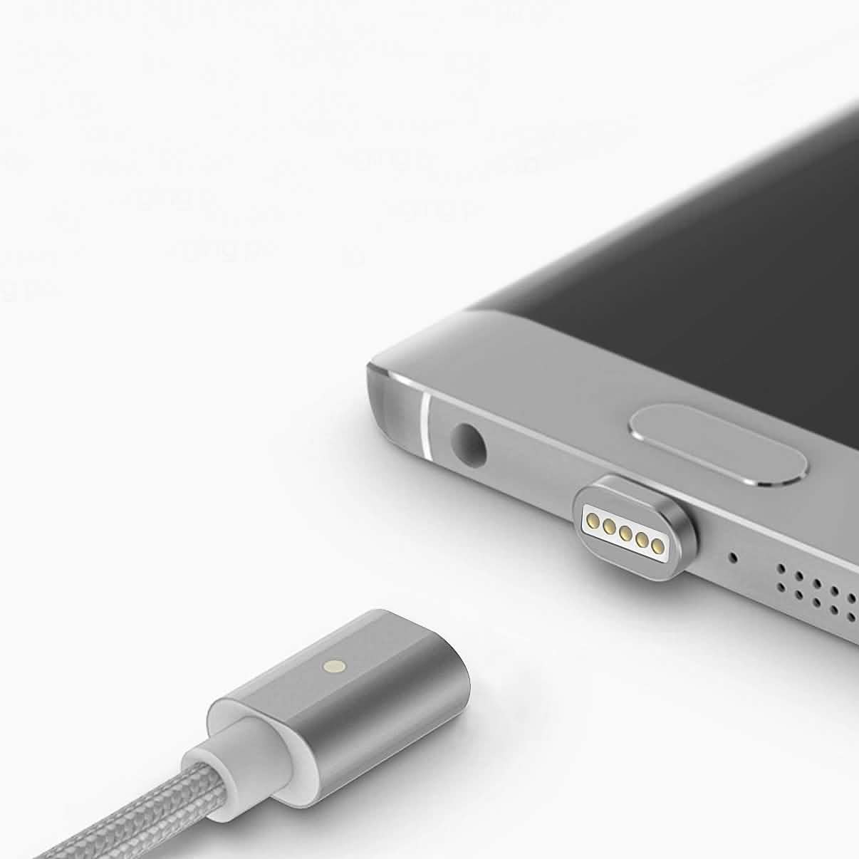 (2.4A) Magnetic Micro USB Sync Data Charging Cable DailySale