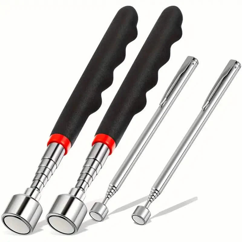 3-in-1 Telescopic Magnetic Grabber Tool – Stainless Steel, Non-Electric DailySale