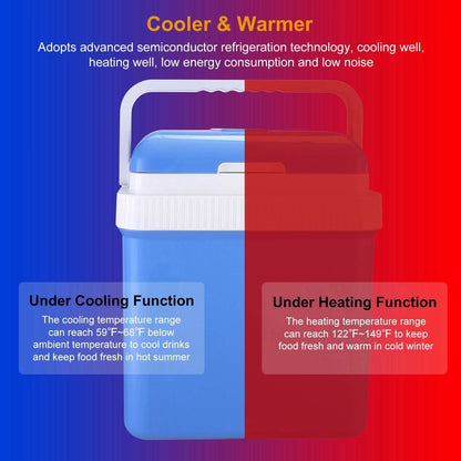24L 12V Car Portable Refrigerator Travel Cooler DailySale