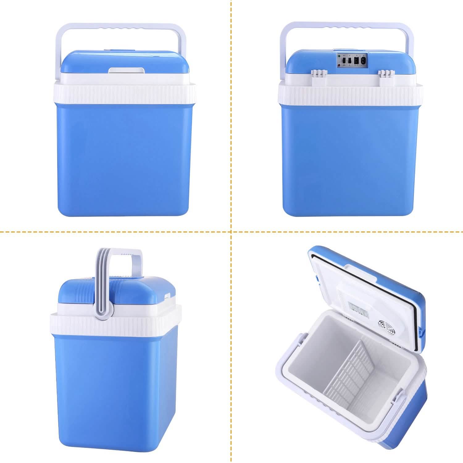 24L 12V Car Portable Refrigerator Travel Cooler DailySale