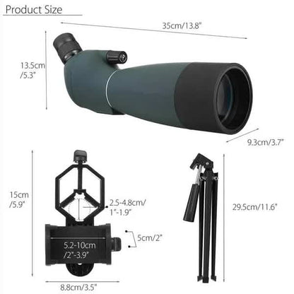 25-75X70 Night Vision HD Waterproof Telescope DailySale