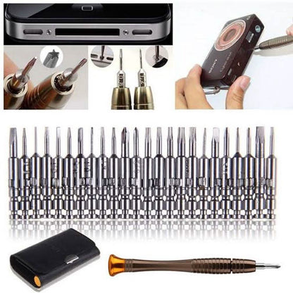 25-in-1 Multi-Purpose Precision Screwdriver Wallet Kit Repair Tools DailySale