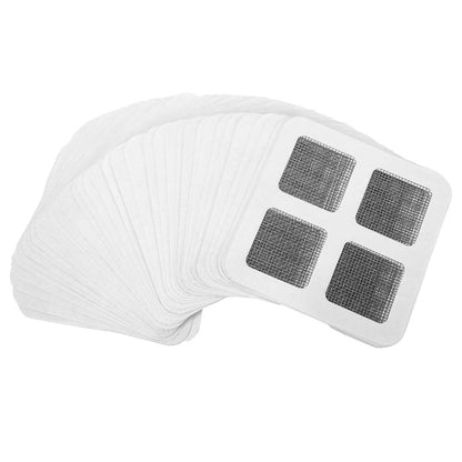 25-Pack:  3.94 x 3.94" Disposable Floor Drain Sticker Hair Catcher DailySale