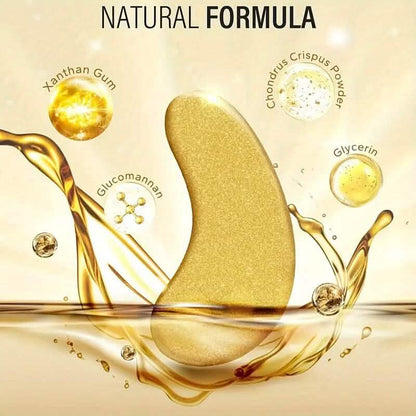 25-Pairs: 24K Gold Eye Mask DailySale