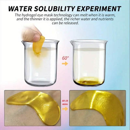 25-Pairs: 24K Gold Eye Mask DailySale