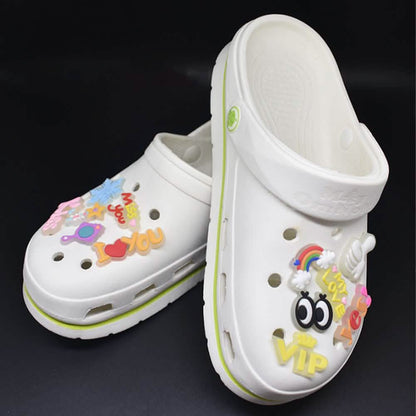 25-Pieces: Glow in Dark Croc Shoe Charms DailySale