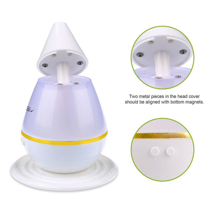 250 ML Cool Mist Humidifier with 7 Color Changeable LED Lights DailySale