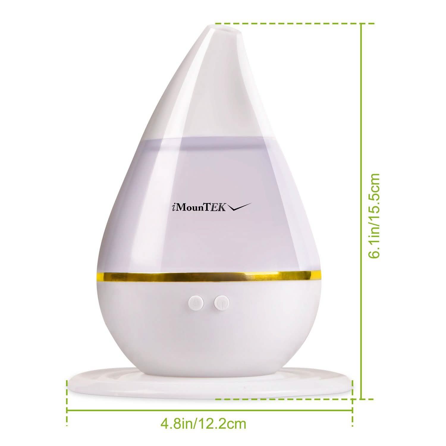 250 ML Cool Mist Humidifier with 7 Color Changeable LED Lights DailySale