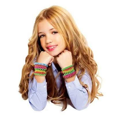 2504-Piece Set: Colorful Silicone Loom Bandz with Tools DailySale