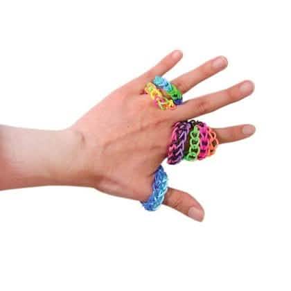 2504-Piece Set: Colorful Silicone Loom Bandz with Tools DailySale