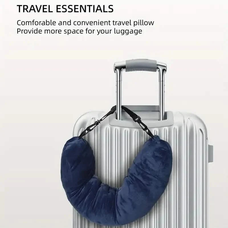 Travel Pillow & Organizer – Large, Polyester, Zipper, Machine Washable DailySale