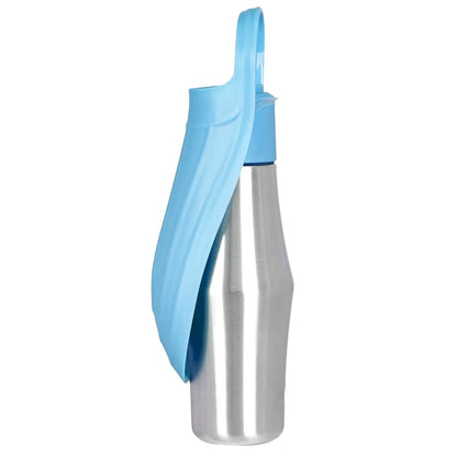 25oz Portable Dog Stainless Steel Water Dispenser Leak Proof Design DailySale