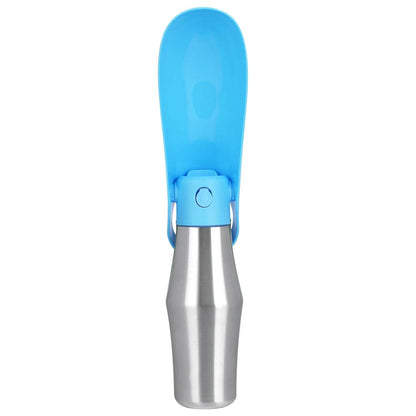 25oz Portable Dog Stainless Steel Water Dispenser Leak Proof Design DailySale