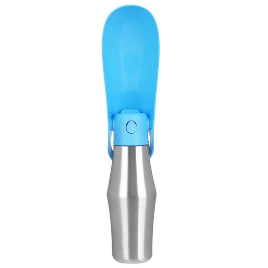 25oz Portable Dog Stainless Steel Water Dispenser Leak Proof Design DailySale